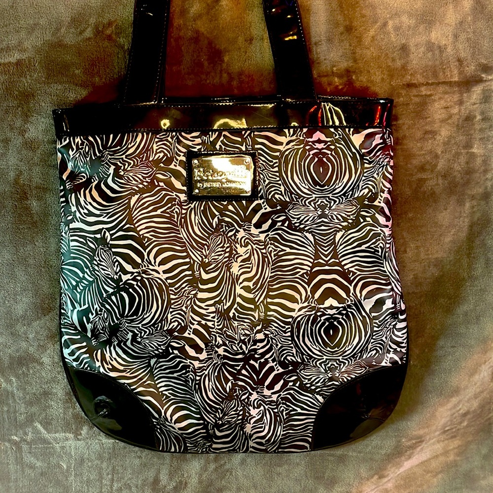 Betsy Johnson Zebra Tote